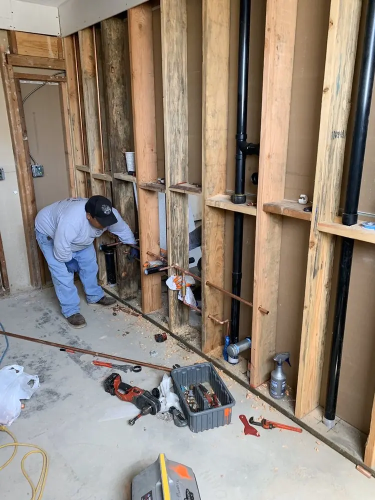 Commercial rough-in plumbing for Commercial Plumbing in Wexford Plantation